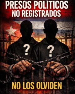 🚨🇨🇺 ALERTA SOBRE PRESOS POLÍTICOS NO REGISTRADOS EN CUBA 🇨🇺🚨