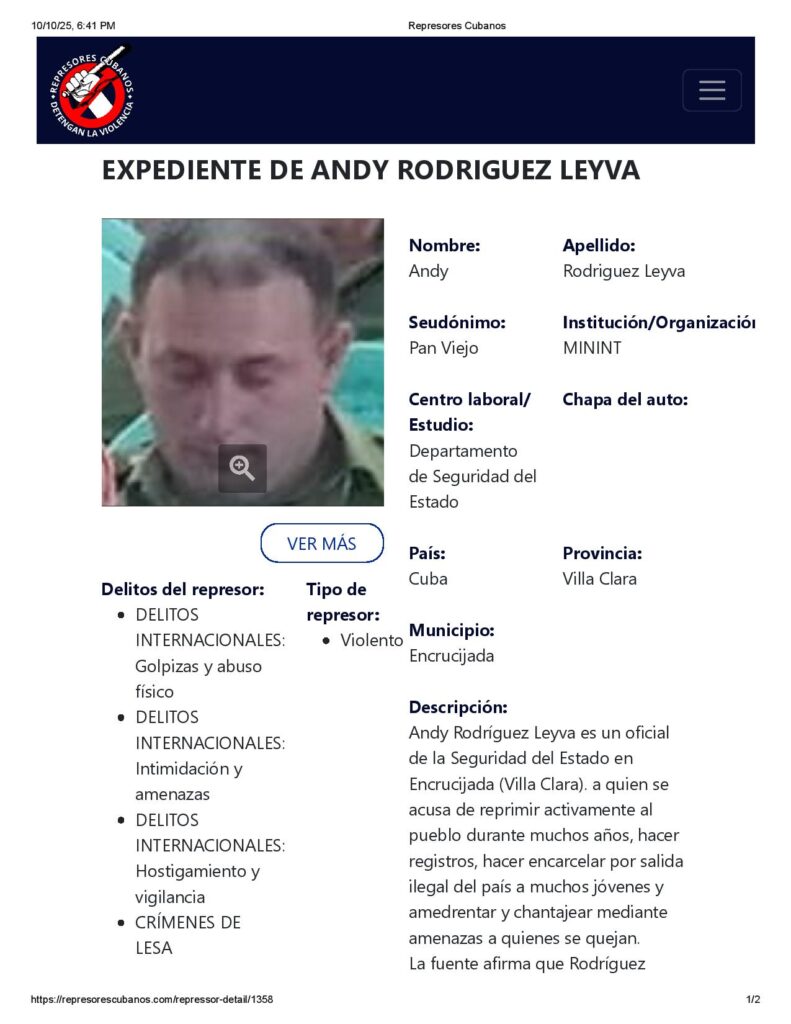 EXPEDIENTE DE ANDY RODRIGUEZ LEYVA